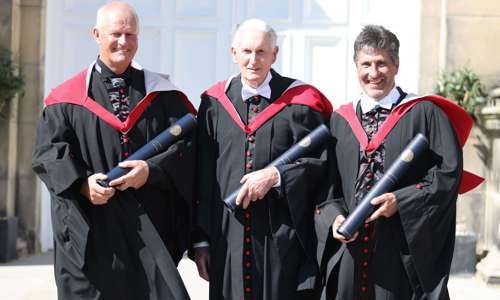 PGA trio honoured by University of St Andrews