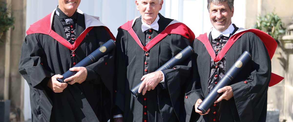 PGA trio honoured by University of St Andrews