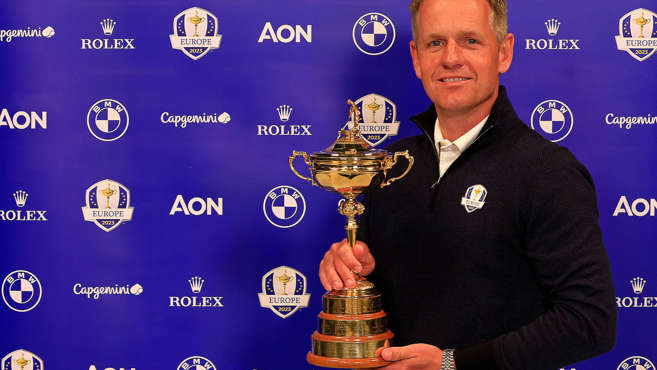 Luke Donald announced as 2023 European Ryder Cup Captain