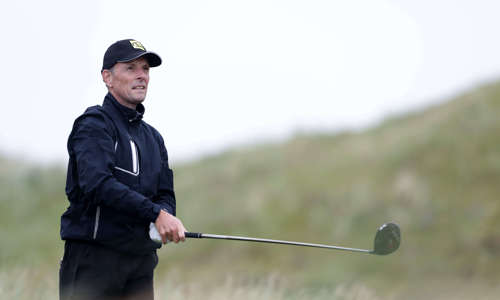 Higgins hunting Irish PGA Championship hat-trick at Carne