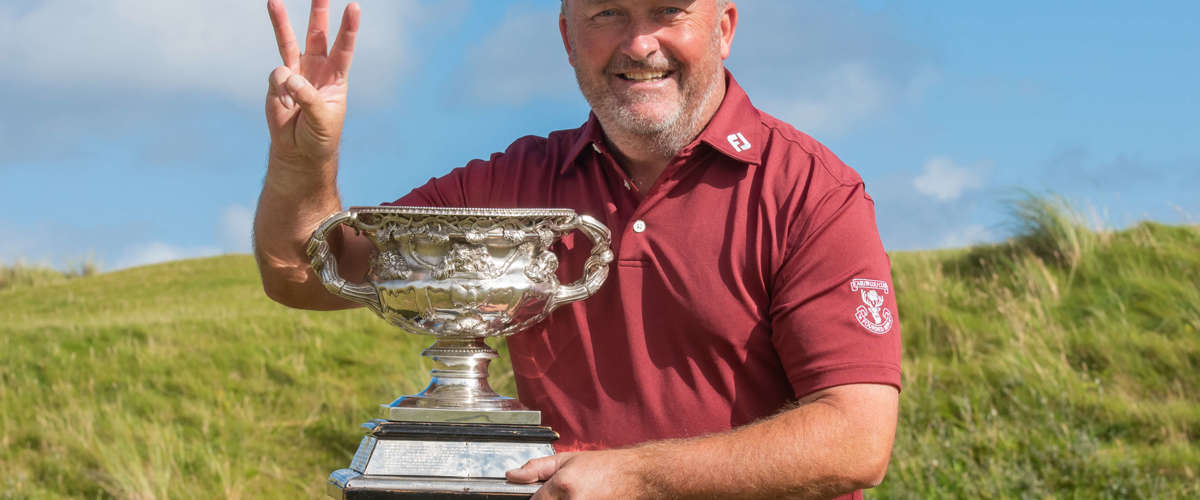 McGrane claims a hat-trick of Irish PGA Championship titles