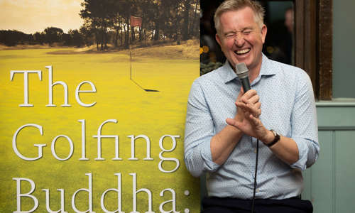 Kearney shares a lifetime of experience in new book, The Golfing Buddha