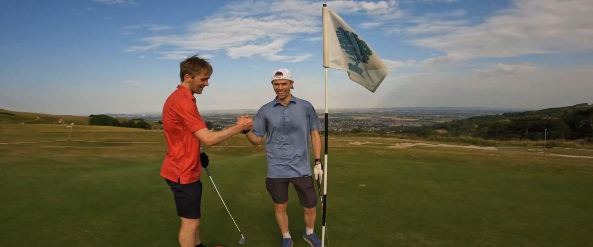 PGA Professional Luke Willett completes 72 holes of golf in under three hours!