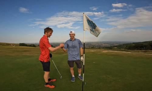 PGA Professional Luke Willett completes 72 holes of golf in under three hours!