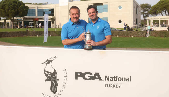 Turkish delight for Caerphilly duo after winning 2022 St. James’s Place National Pro-Am