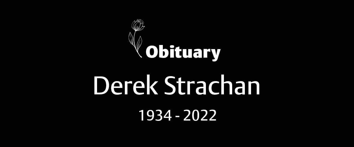 Derek Strachan (1934 - 2022)