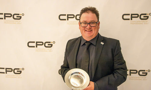 Matthew Tipper wins CPG’s John Jacobs Coaching Award