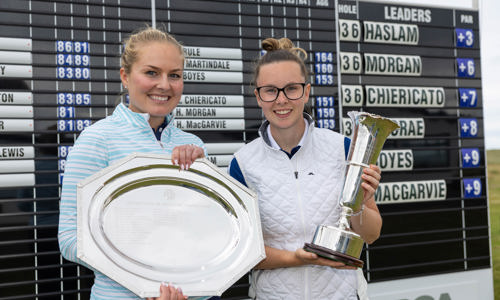 Two Hollys, Two Champions: Morgan and Haslam take Women’s PGA titles