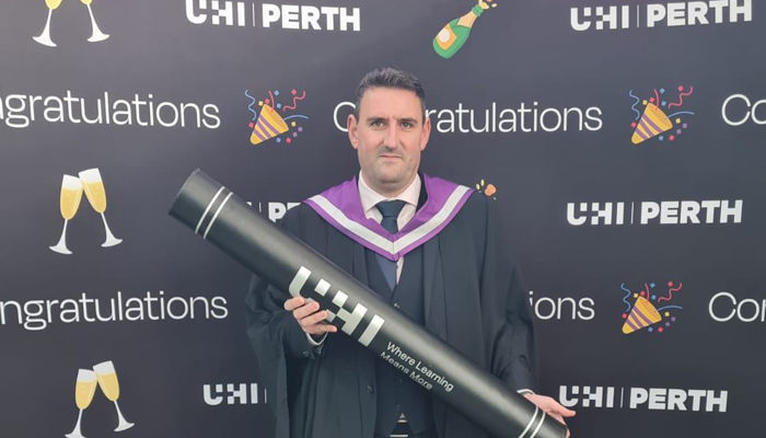 Irvine Elevates Career and Castlerock Golf Club with PGA Top-up Degree