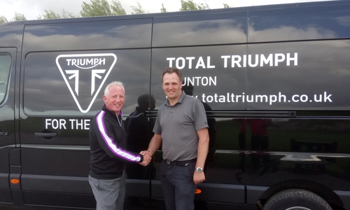 Total Triumph Motorcycles extend Gloucestershire and Somerset PGA Winter Series partnership