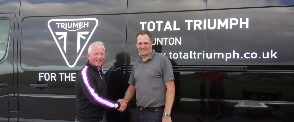 Total Triumph Motorcycles extend Gloucestershire and Somerset PGA Winter Series partnership