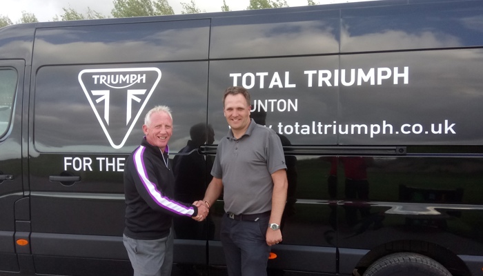 Total Triumph Motorcycles extend Gloucestershire and Somerset PGA Winter Series partnership