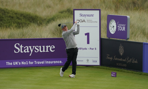 Baker opens up four shot lead at halfway stage of Staysure PGA Seniors Championship