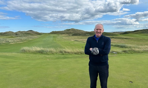 PGA Professional John Kelly is striving for further success at The Island
