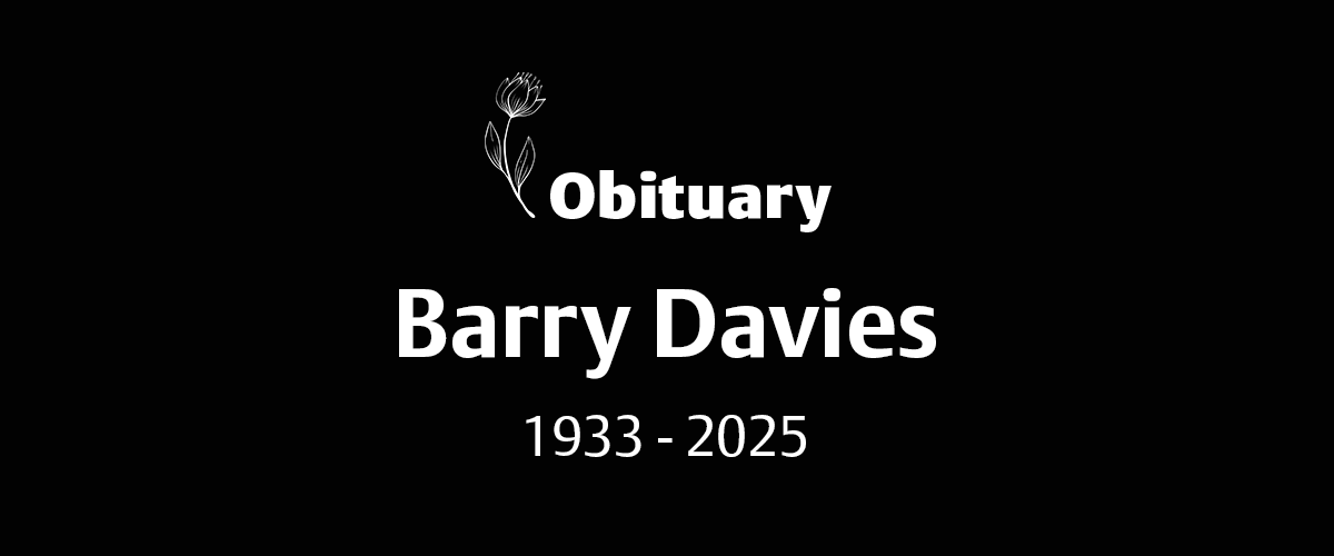 Barry Davies (1933-2025)