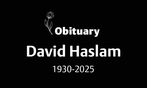 David Haslam (1930-2025)