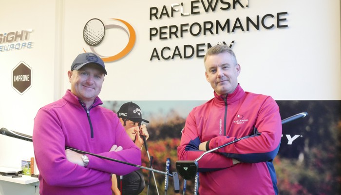Putting a coach on the map at Raflewski Golf Europe at PGA National Slieve Russell