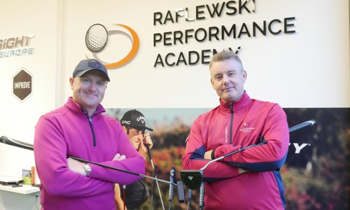 Putting a coach on the map at Raflewski Golf Europe at PGA National Slieve Russell