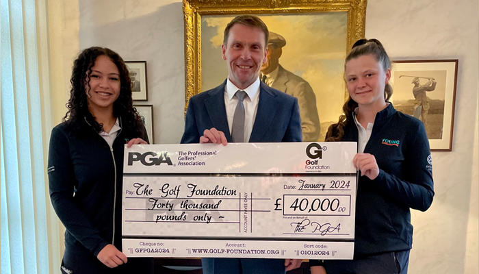 PGA support helps young people to thrive through golf