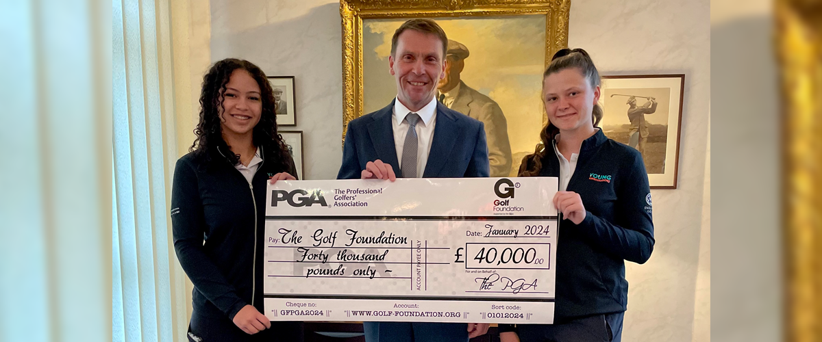 PGA support helps young people to thrive through golf
