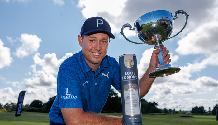 Robertson toasts biggest win of career in Loch Lomond Whiskies Scottish PGA Championship