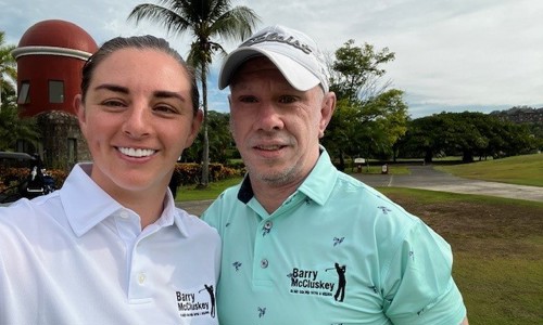 PGA Pro Mckechin continues her education with enlightening experience at Costa Rica Blind Golf Open