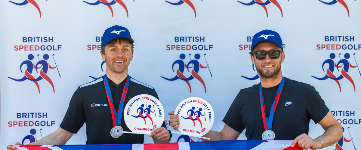 PGA Professionals Luke Bone and Luke Willett defend British Speedgolf Pairs title