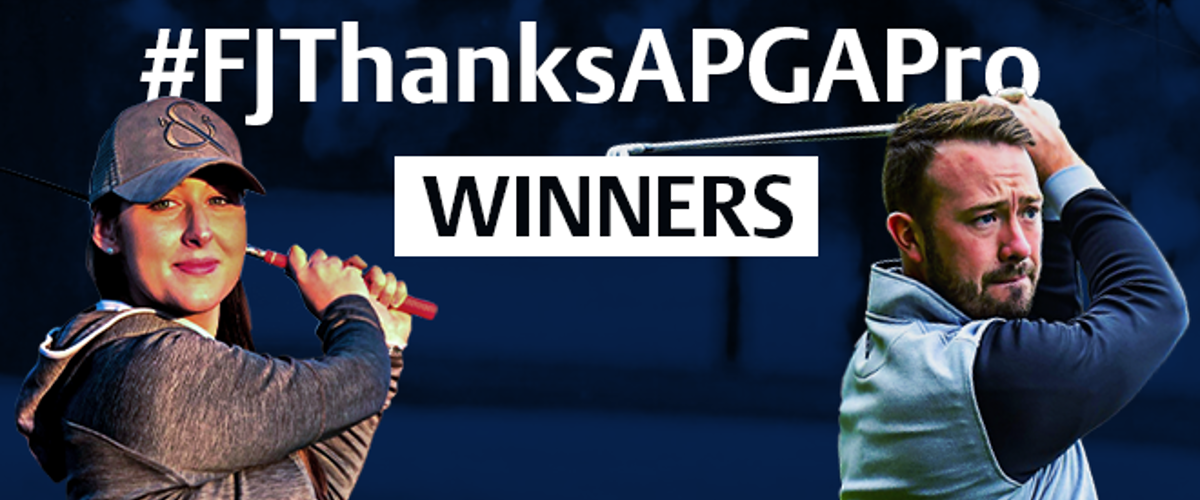 Winners announced for #FJThanksaPGAPro campaign
